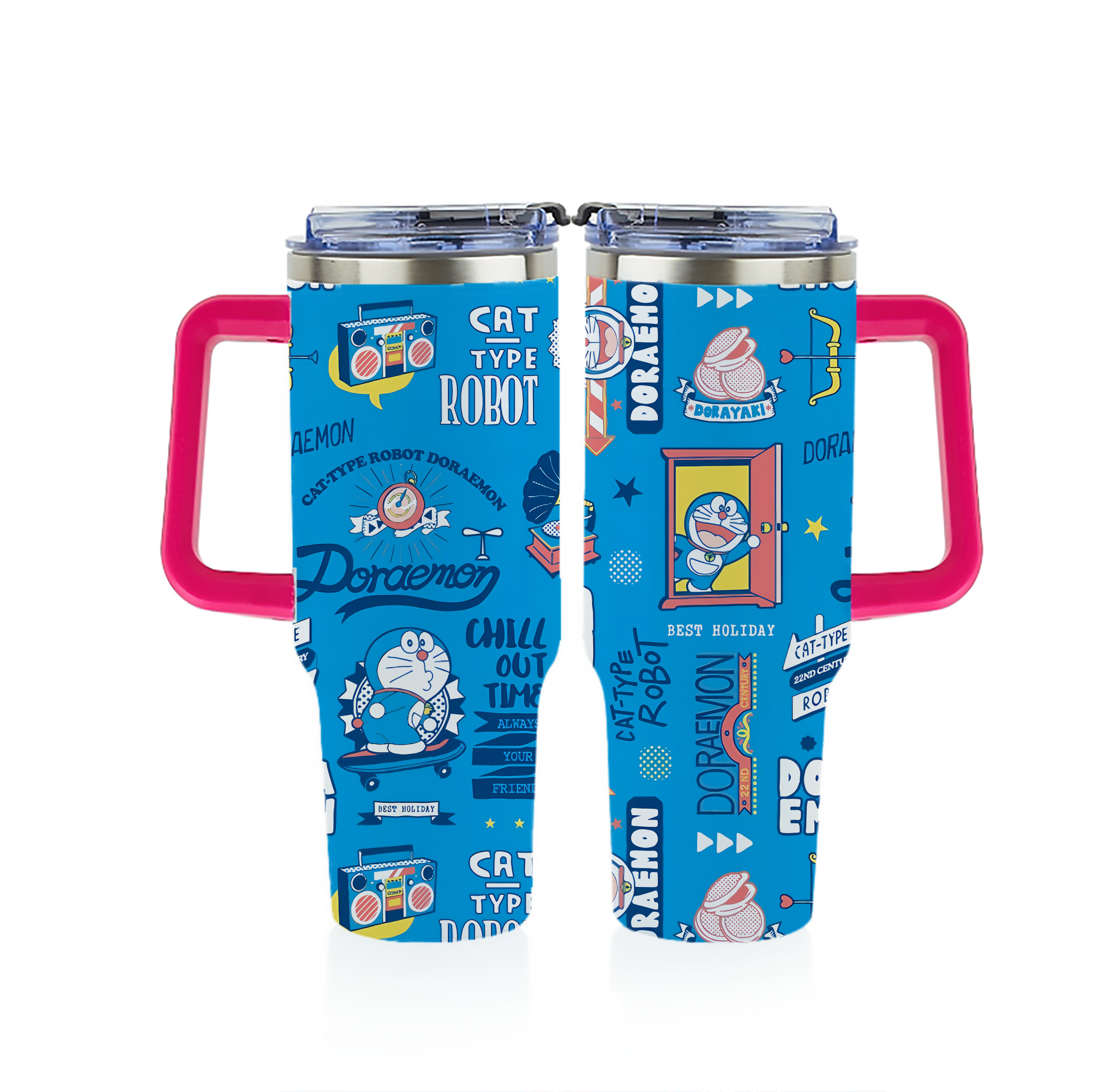 （画像用） ドラえもん Doraemon 1200ｍLフルプリント車用タンブラー